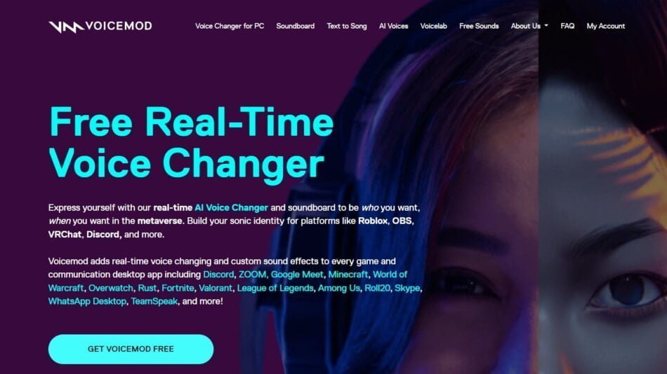 Voicemod is a versatile and innovative voice changer and soundboard software designed to transform and enhance online communication, gaming, streaming, and content creation experiences