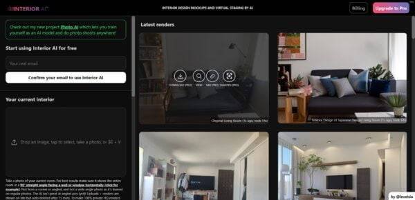 Interior AI - Transform Your Space with AI-Powered Interior Design
