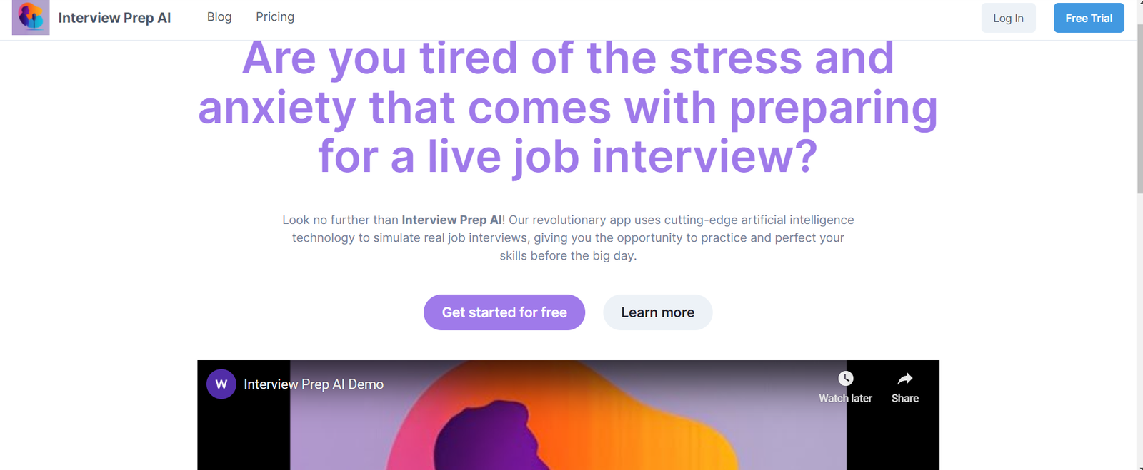 Interview prep ai -