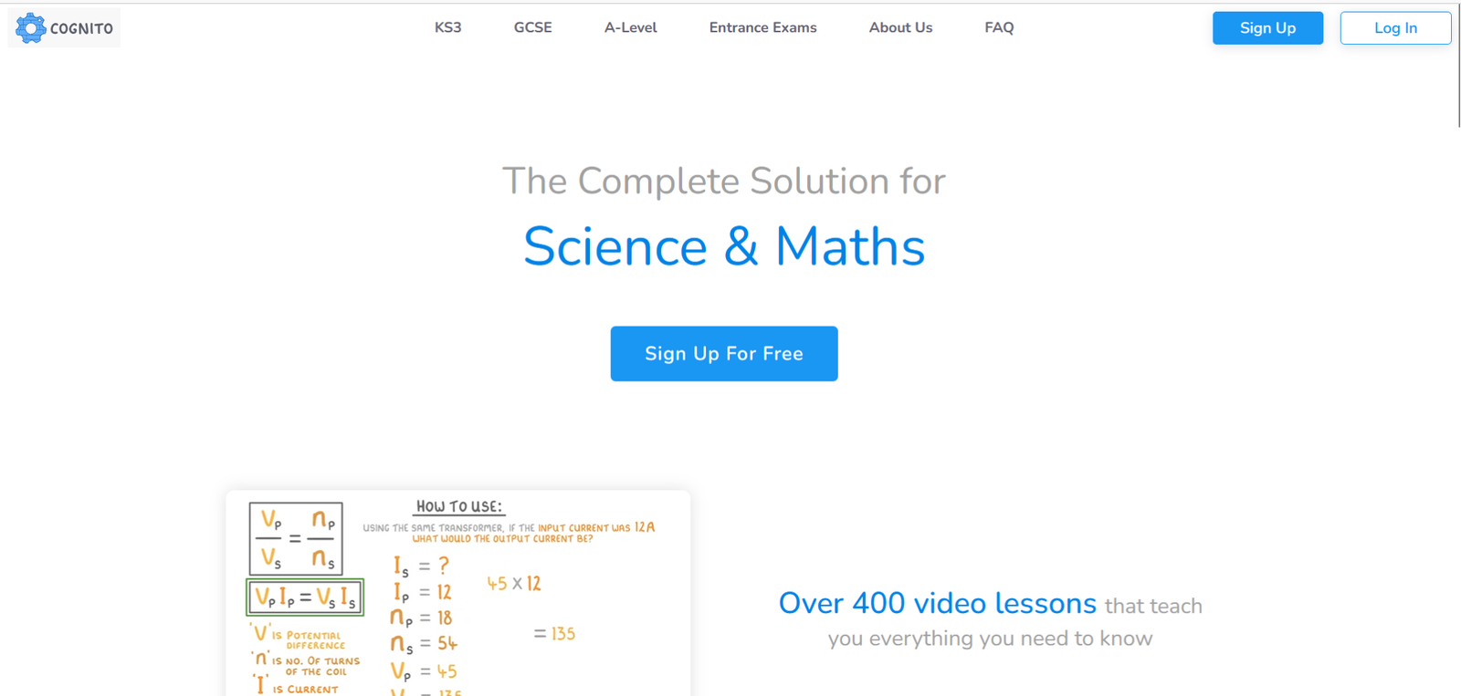 Cognito: Free Educational Videos for Students and Teachers