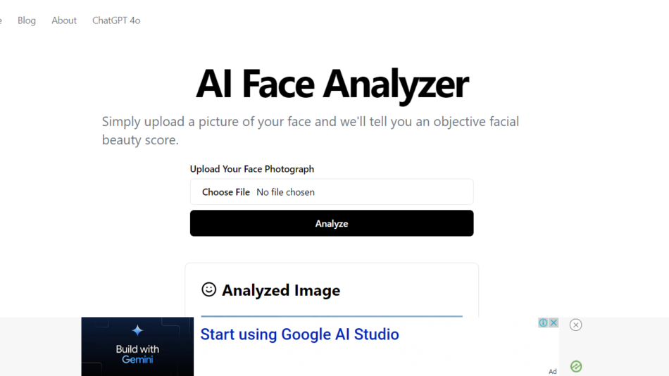 AI Face Analyzer
