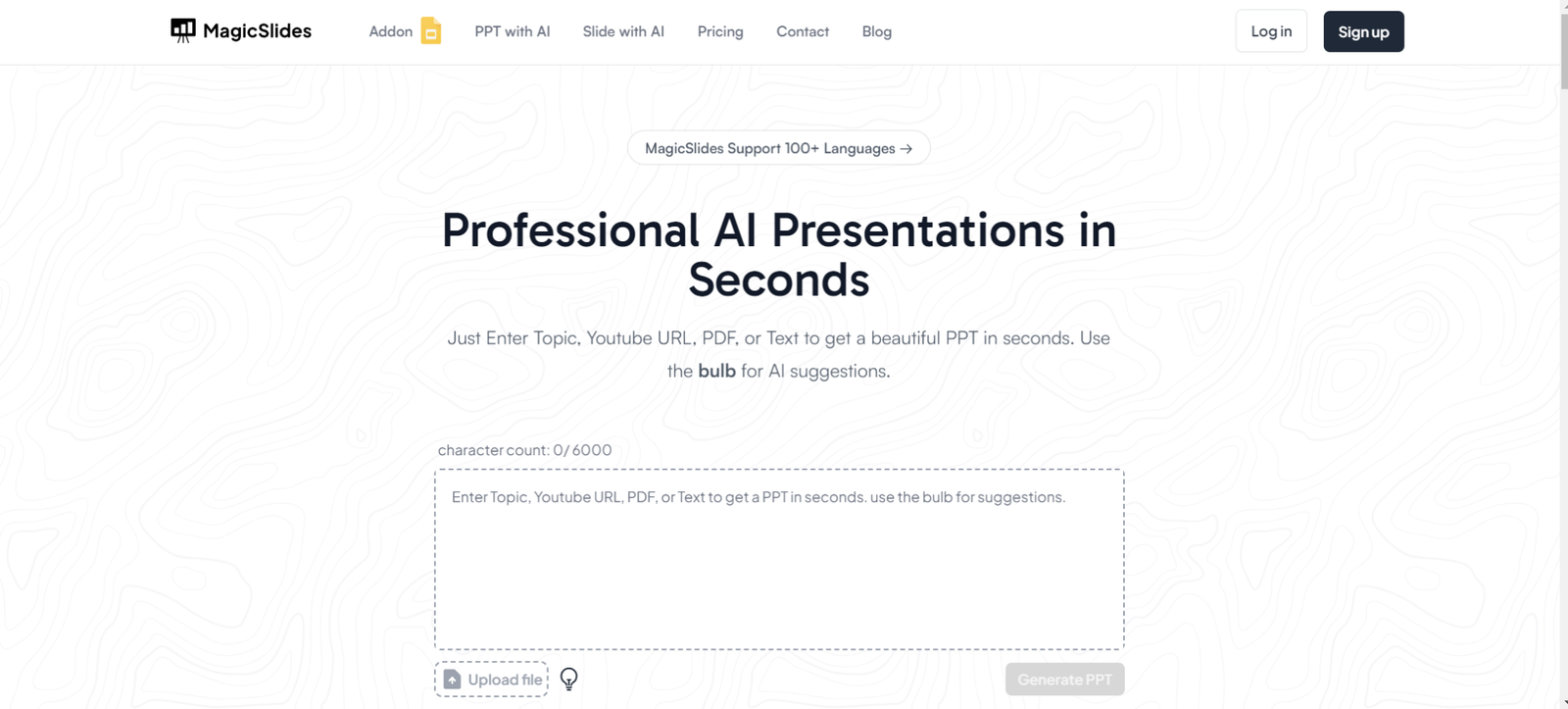 Magic Eslide MagicSlides: Effortless AI Presentation Creation