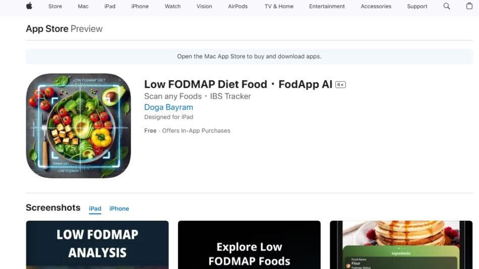 FODMAP AI