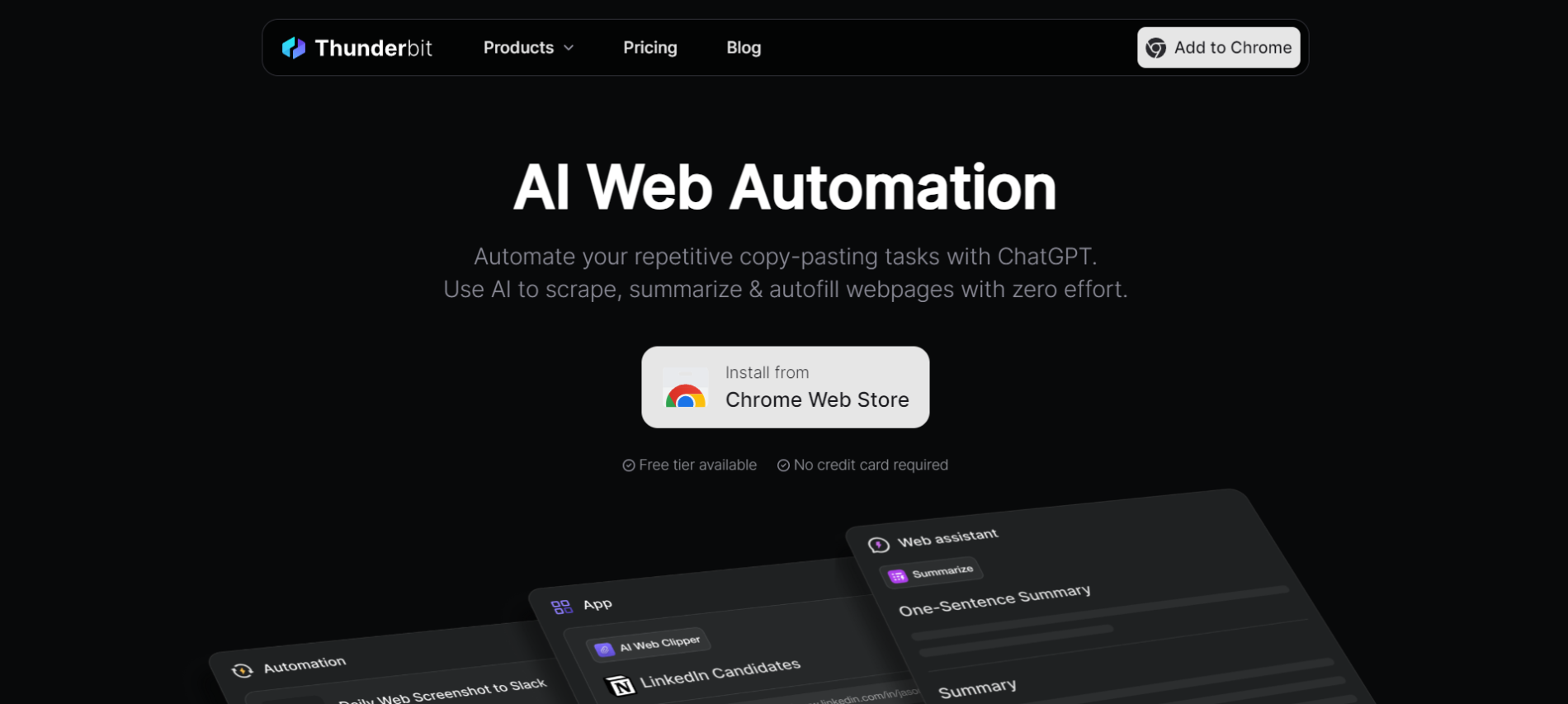 Thunderbit AI