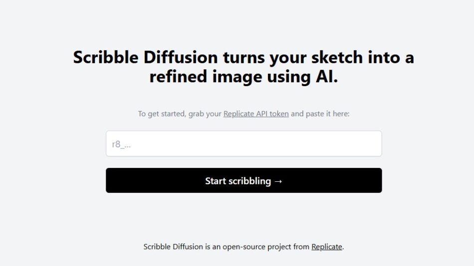 Scribble Diffusion