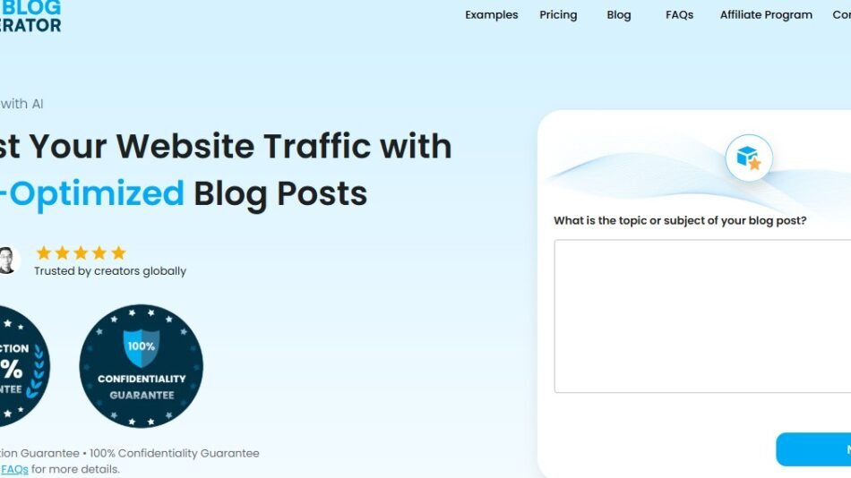 SEO Blog Generator