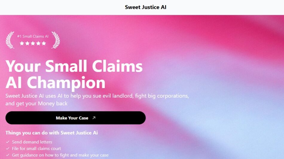 Sweet Justice AI