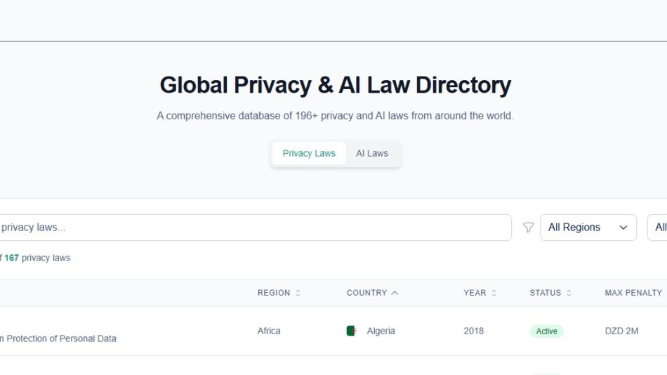lobalPrivacyLaws.com
