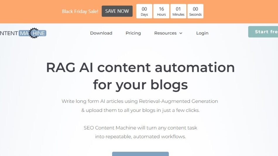 SEO Content Machine