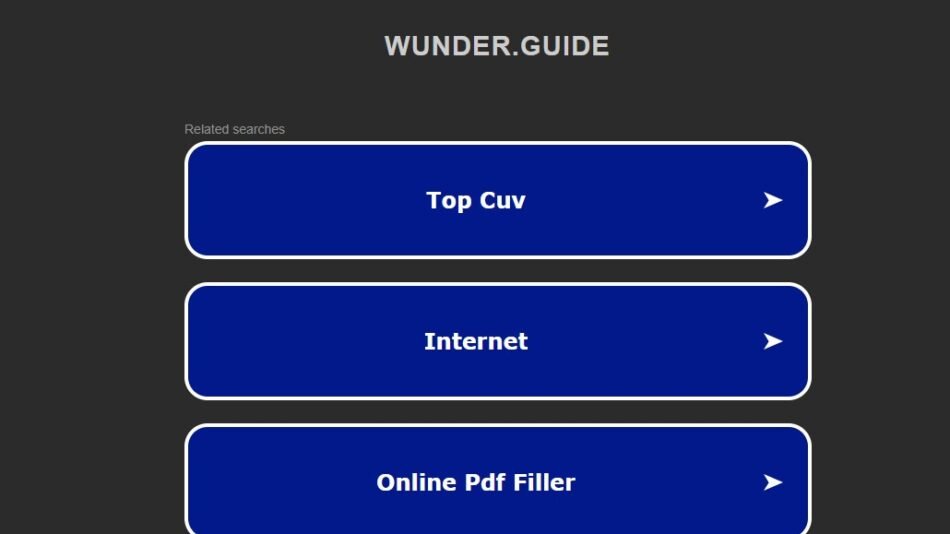WunderGuide