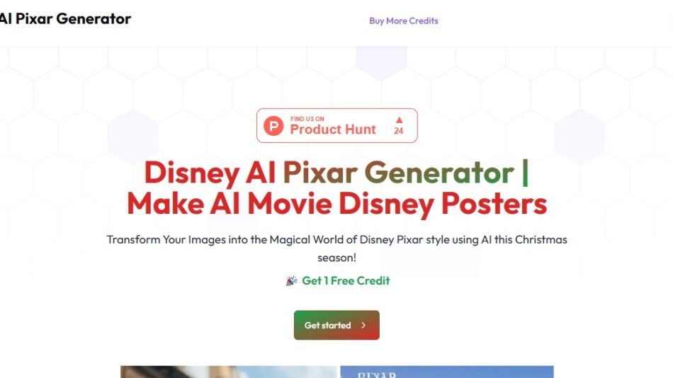 Disney Pixar AI Generator