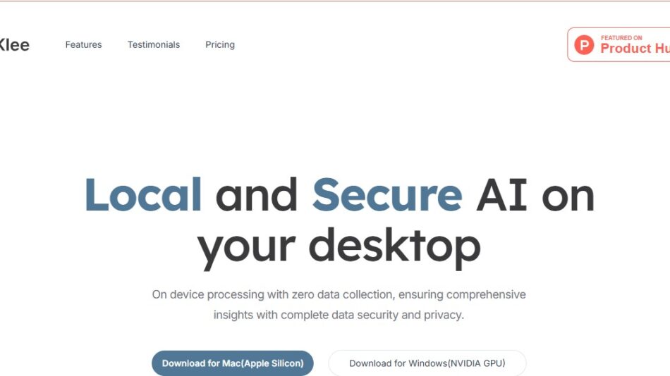 KleeDesktop