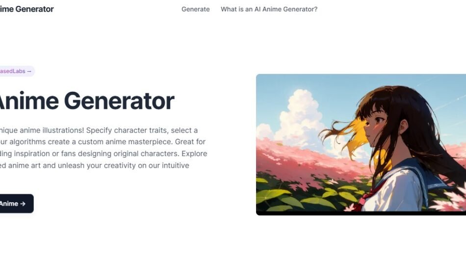 AI Anime Generator
