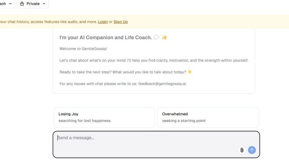 GentleGossip AI
