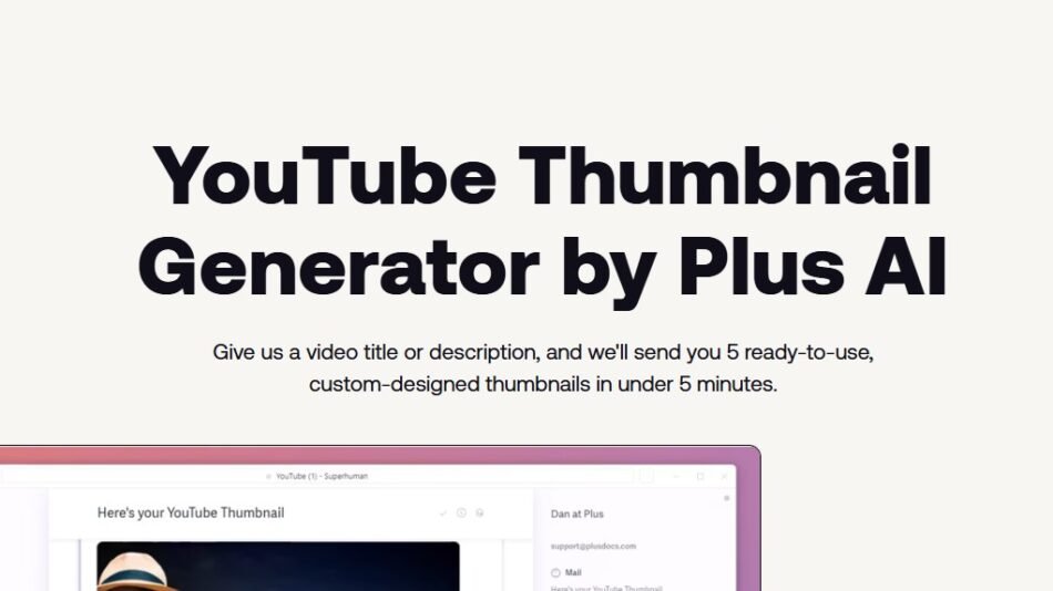 AI YouTube Thumbnails