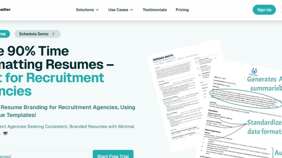 CV Formatter