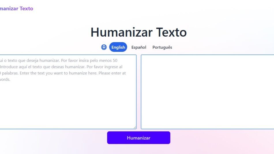 HumanizarTexto