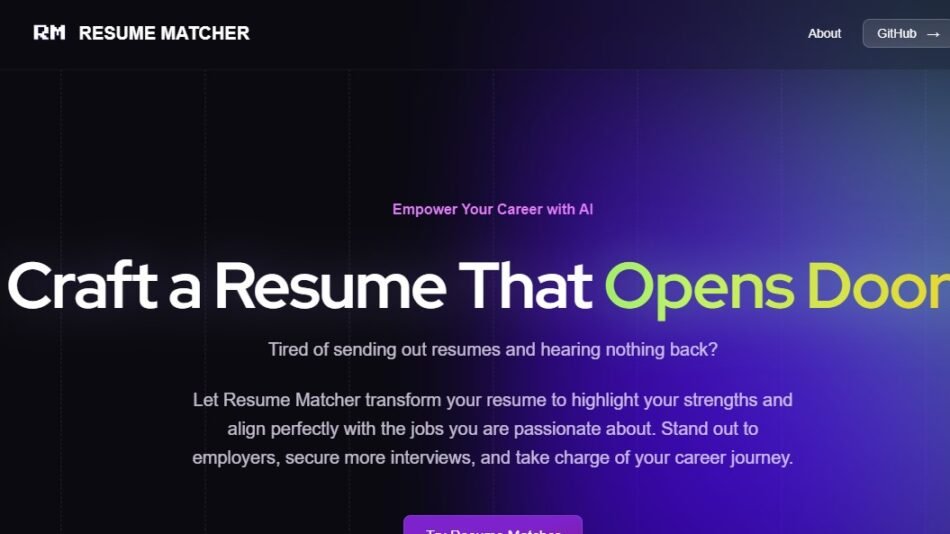 Resume Matcher