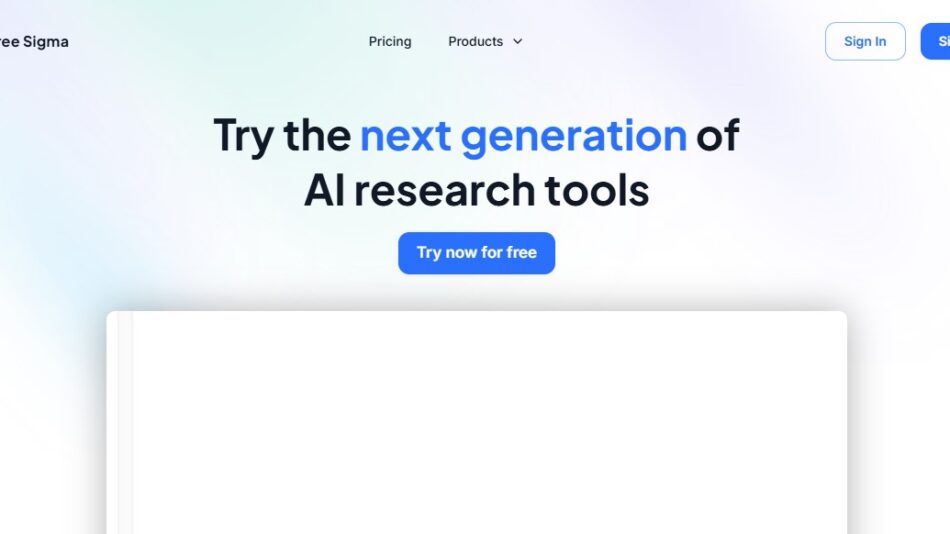 Three Sigma AI