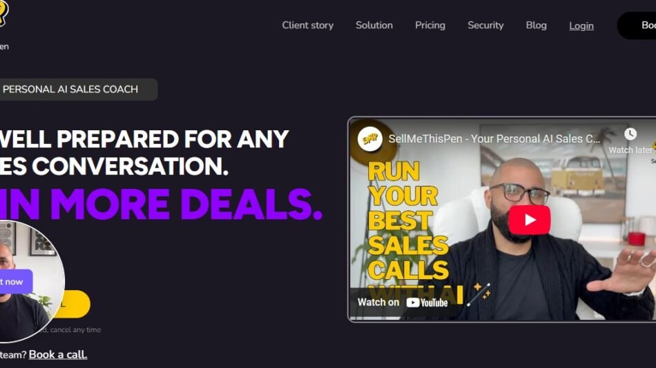 SellMeThisPen AI
