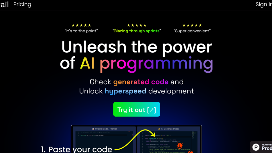 AI Code Fail