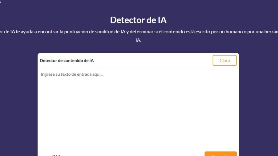 Detector de IA