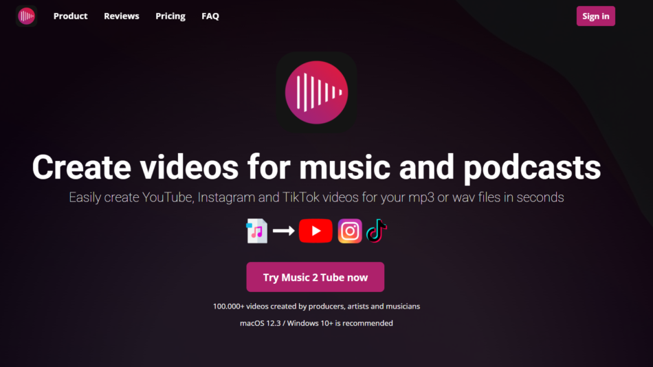 Music2Tube.com