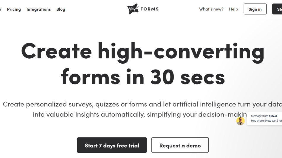 Yay! Forms
