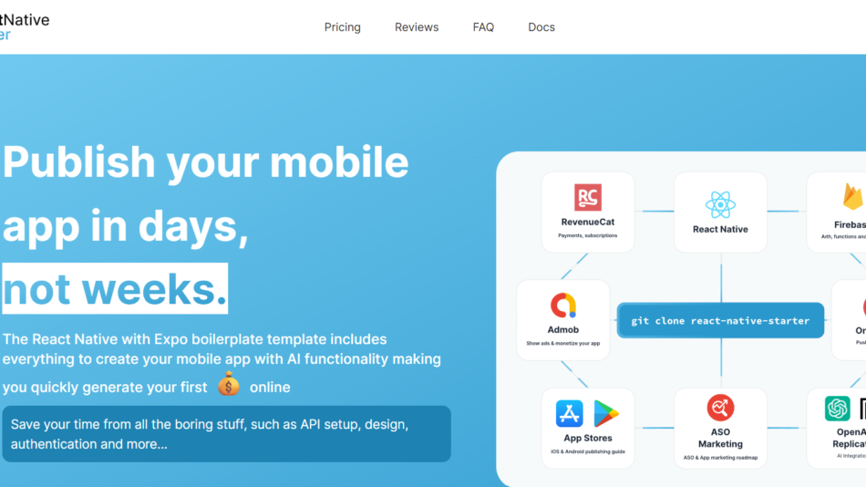 React Native Starter AI