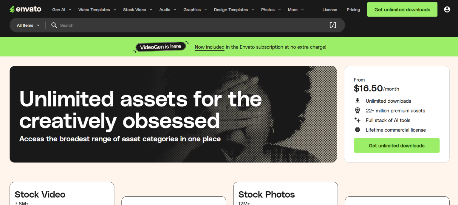 Envato Elements: Unlimited Creative Assets for Designers & Creators