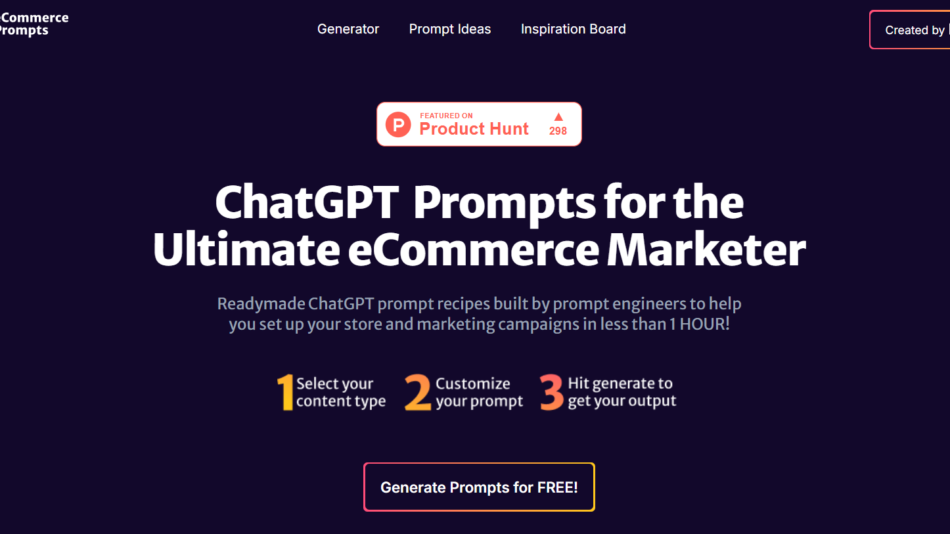 EcommercePrompts.com