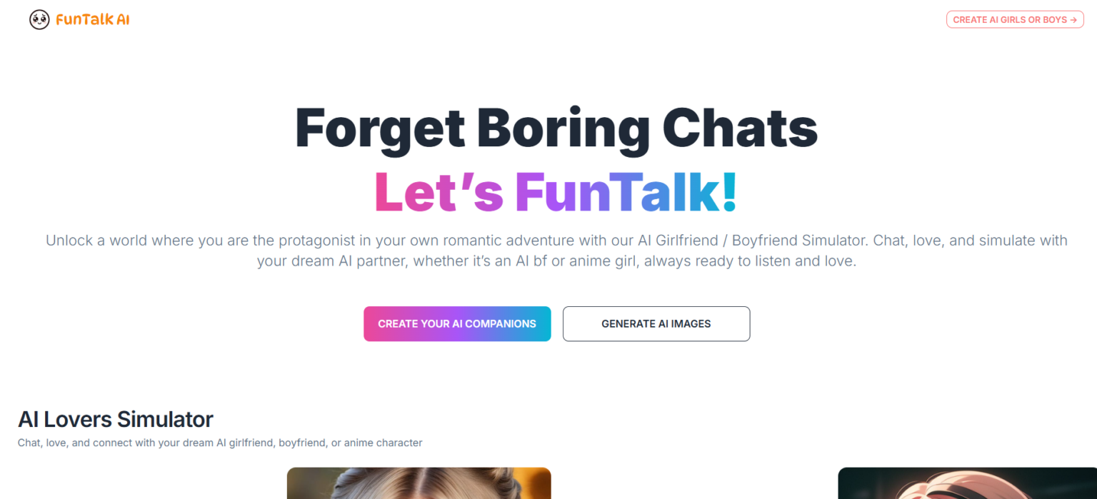 FunTalk AI: AI Chat Characters for Fun, Learning & Roleplay