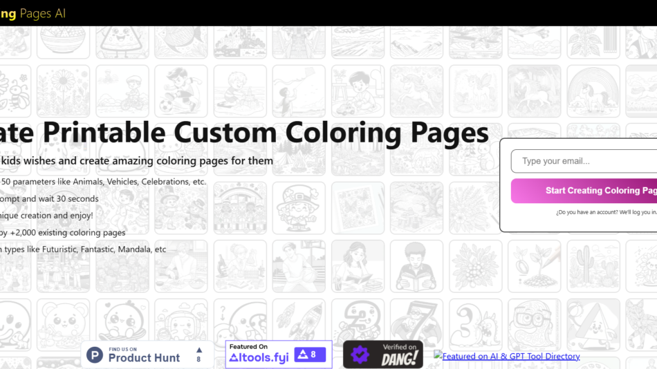 Coloring Pages AI