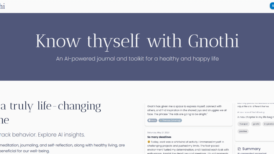 Gnothi AI