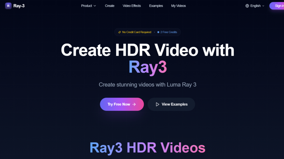 Ray-3 AI