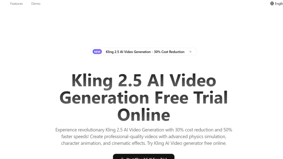 Kling 25 AI