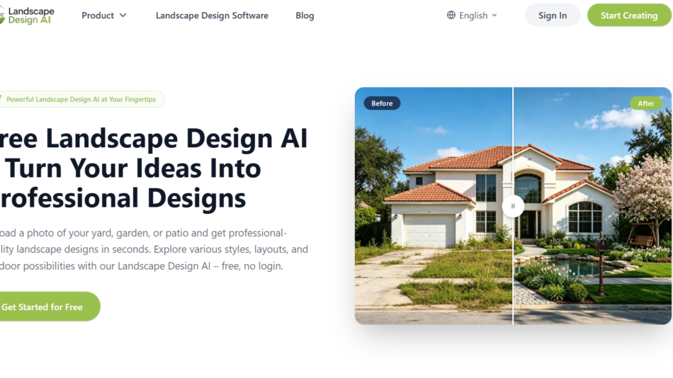 Landscape Design AI